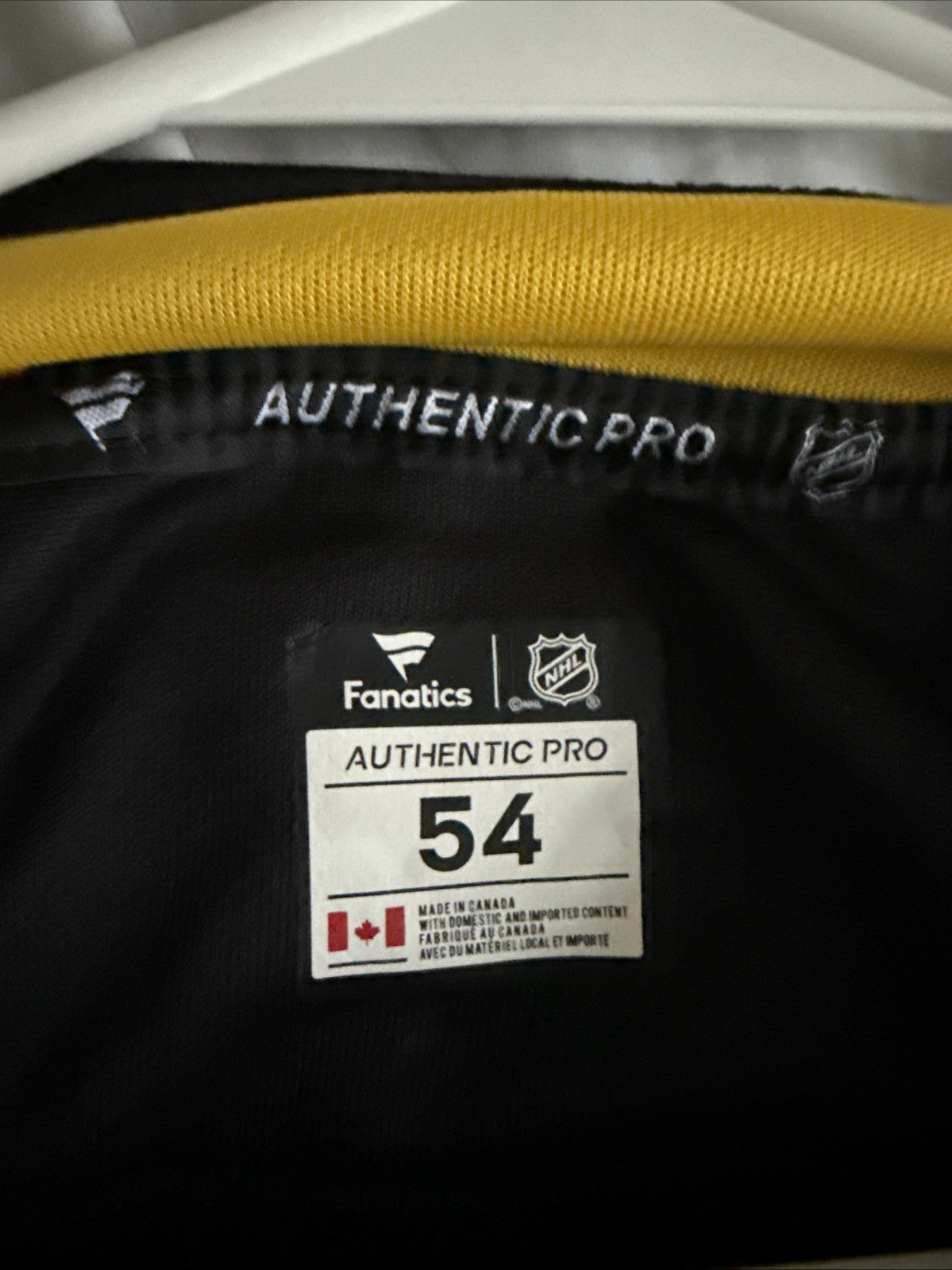 Men’s Fanatics Elias Pettersson #40 Vancouver Canucks NHL Jersey Sz 54 - RARE
