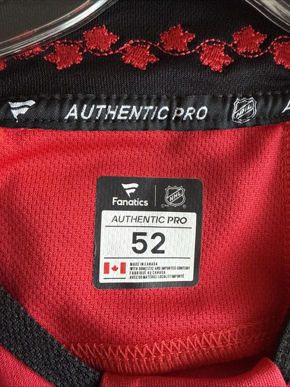 Men’s Fanatics Cale Makar #8 Team Canada 4 Nations FaceOff Jersey Size 52 - RARE