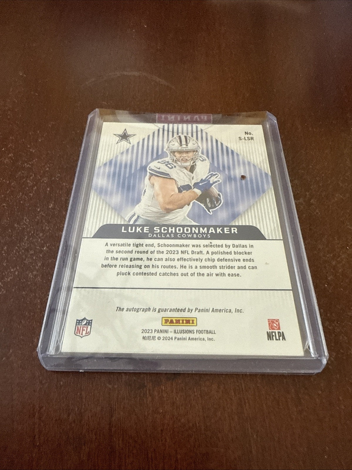 2023 Panini Illusions Superlatives Luke Schoonmaker Rookie RC Auto /99 #S-LSR