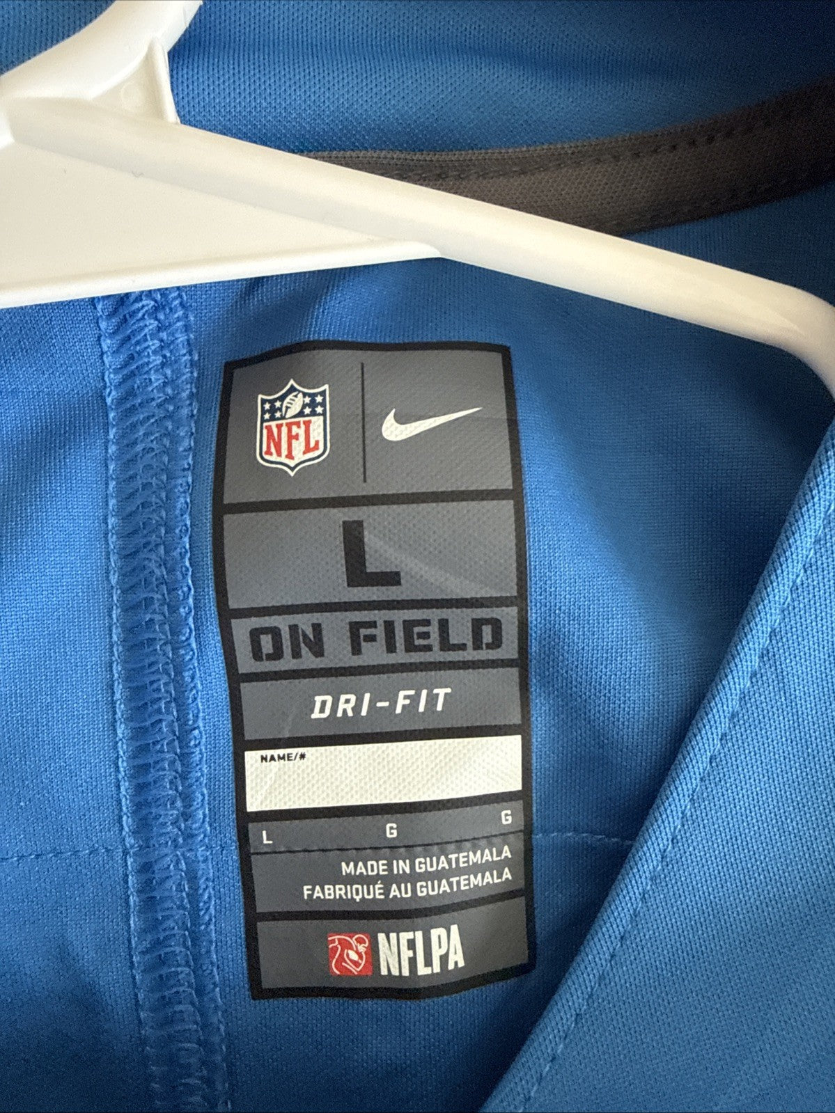 Men’s Nike Matthew Stafford #9 Detroit Lions Vapor Limited Jersey Sz L Blue RARE