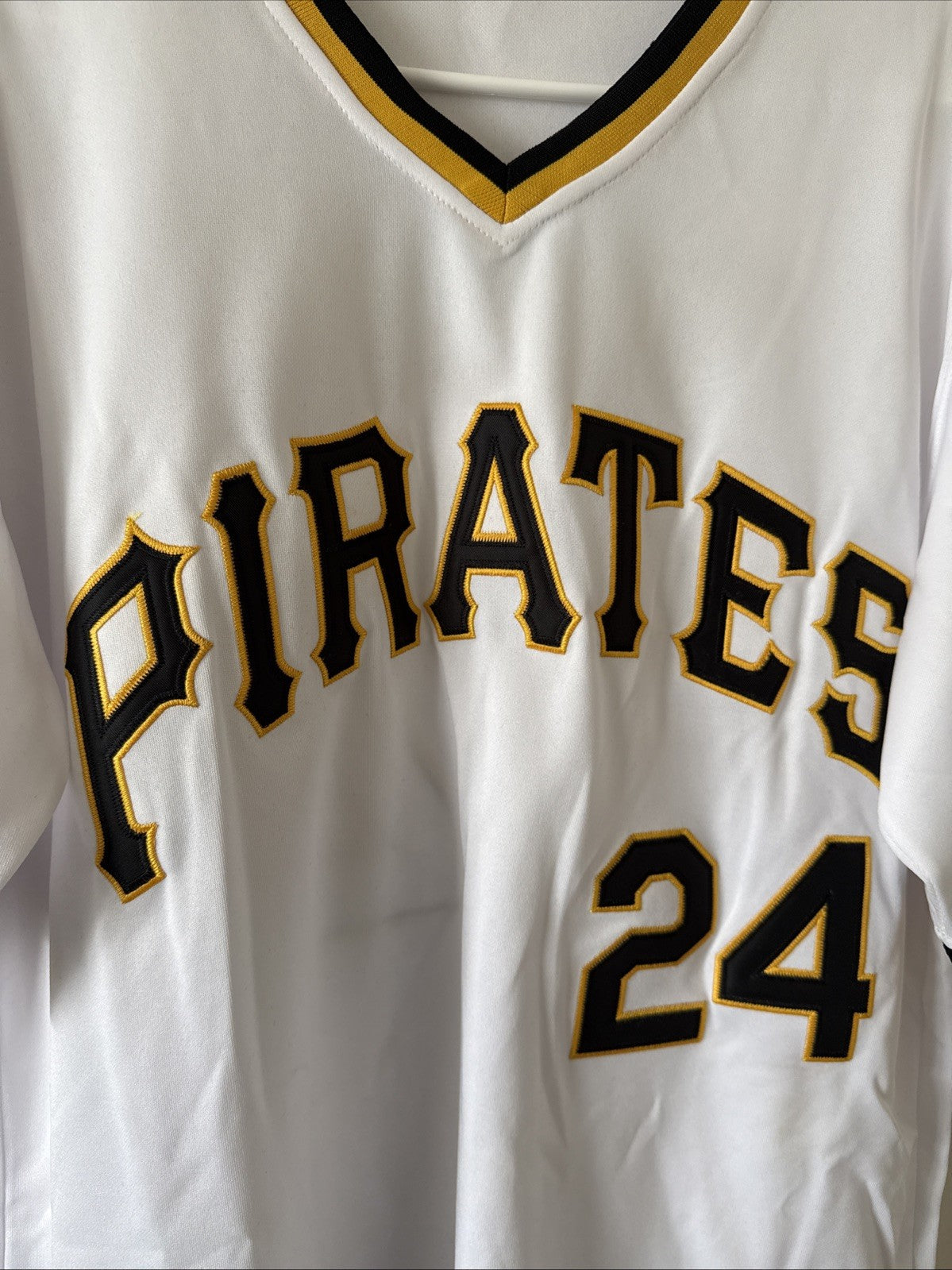 Mens Mitchell & Ness Barry Bonds #24 Pittsburgh Pirates 1988 Jersey Sz M - NWT