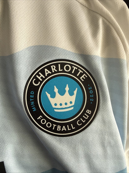 Men’s Adidas Enzo Copetti #9 Charlotte FC Jersey Authentic 24/25  Sz L NWT RARE