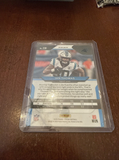 2020 Panini Prizm Red White & Blue Prizm Ian Thomas #238