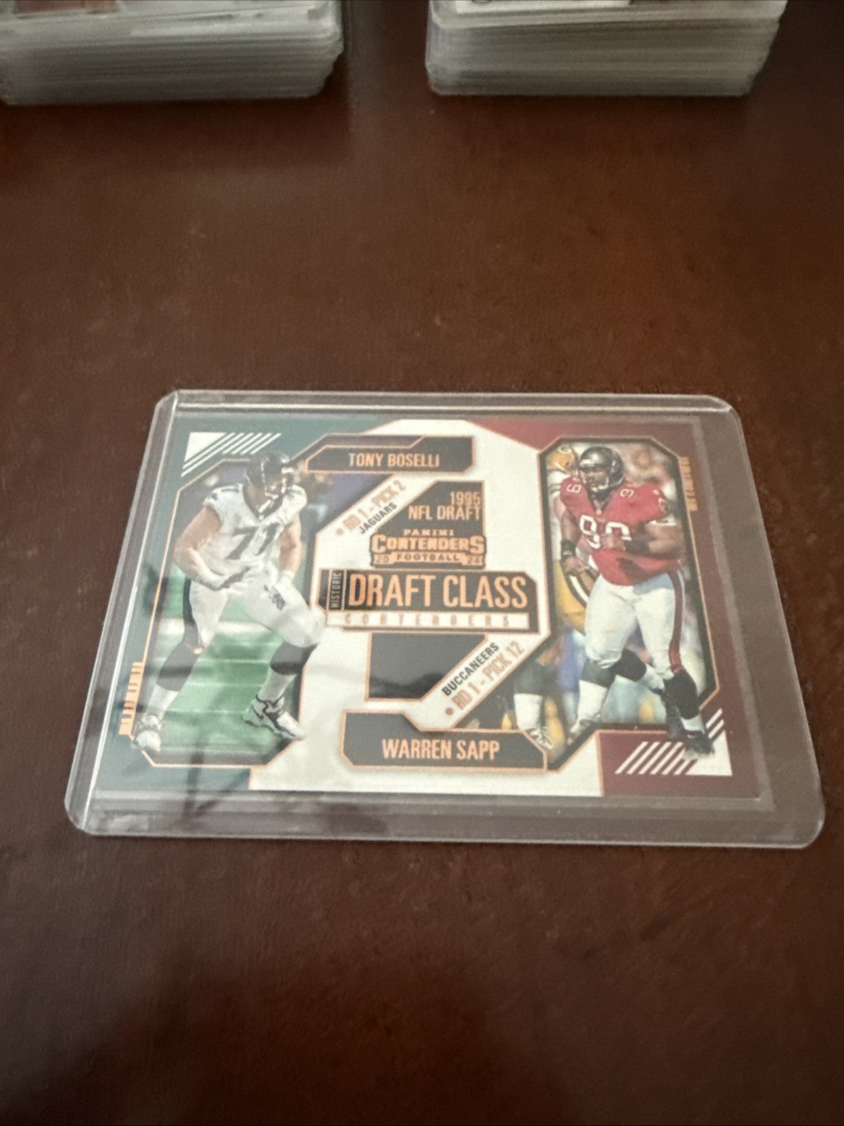 2024 Panini Contenders Bronze #15 Tony Boselli Warren Sapp