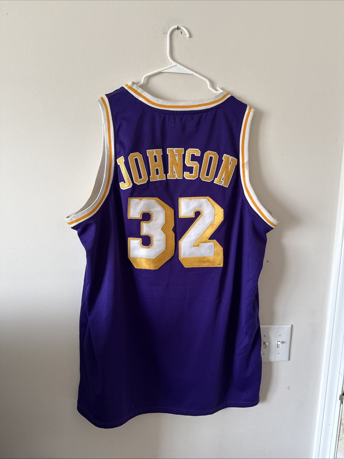 Men’s Mitchell & Ness Magic Johnson #32 1979-80 LA Lakers Jersey Sz 54 - RARE