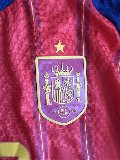 Men's adidas Dani Olmo #10 Spain Home Authentic Jersey 2026 WC Sz XL - NWT RARE