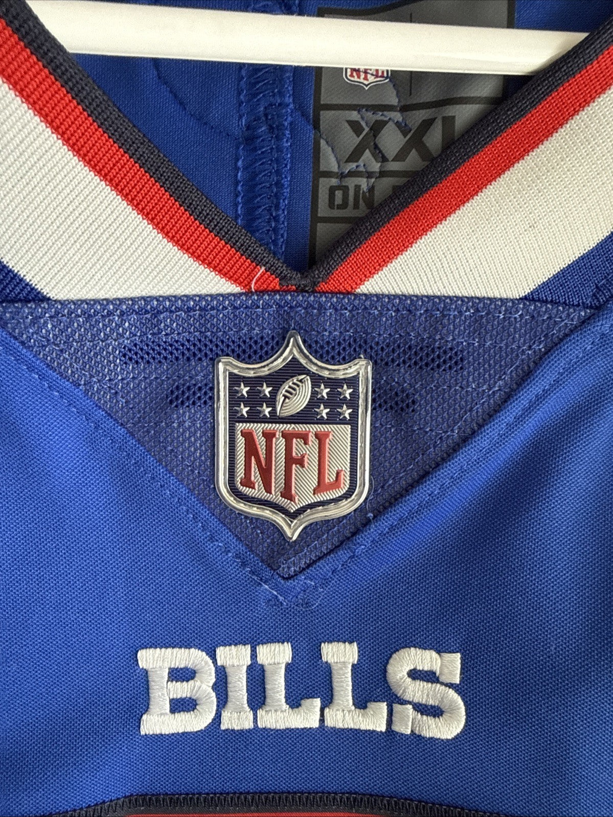 Men’s Nike Tyrod Taylor #5 Buffalo Bills Vapor Lmtd NFL Jersey Sz 2XL Blue RARE