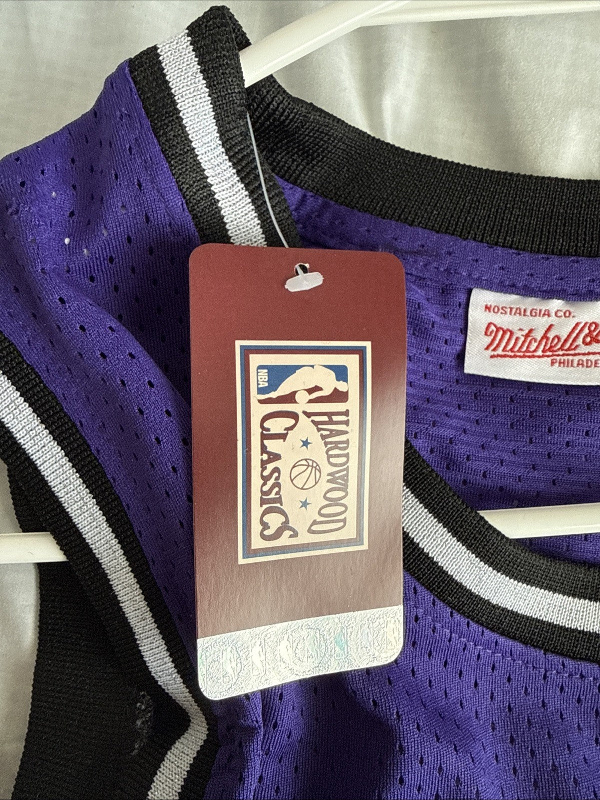 Mens Mitchell & Ness Chris Webber #4 Sacramento Kings 1998/99 Jersey Sz M - NWT