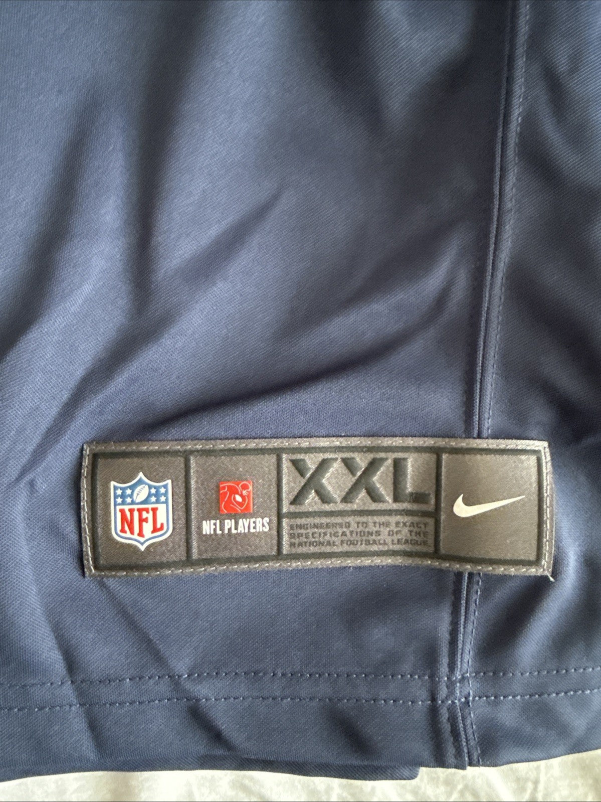 Men’s Nike AJ Brown #11 Tennessee Titans Vapor Lmtd Jersey Sz 2XL Blue NWT RARE