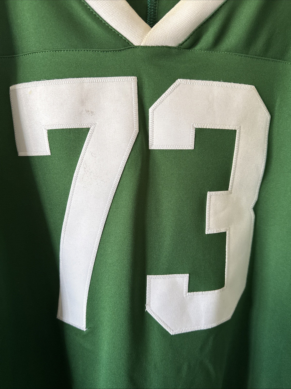 Men’s Mitchell & Ness Joe Klecko #73 NY Jets 1984 Jersey Silver Anniv Sz 54 RARE