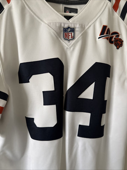 Men’s Nike Walter Payton #34 Chicago Bears Vapor Lmtd 2nd Alt Jersey Sz S - RARE