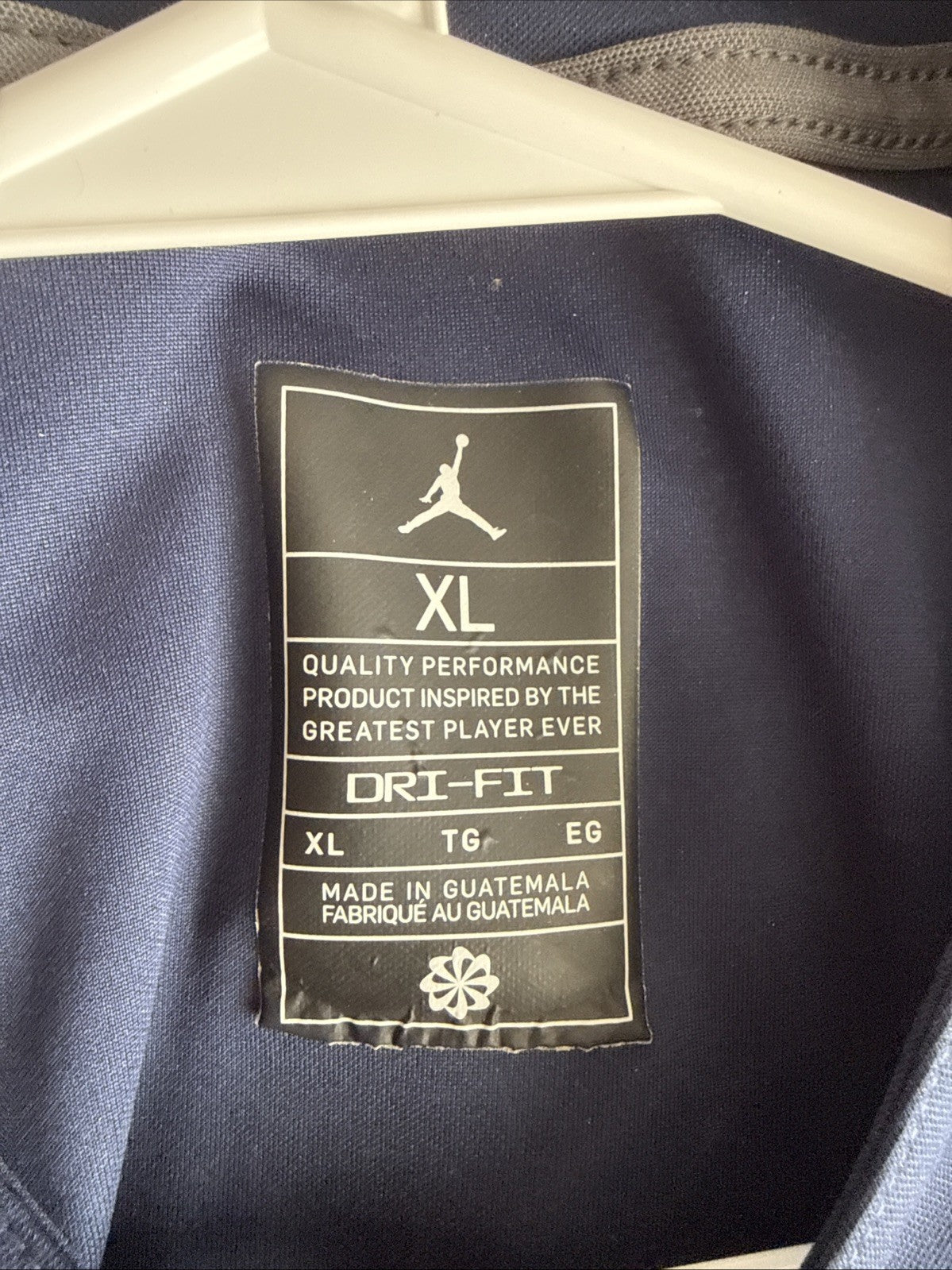 Men’s Jordan Michigan Wolverines #1 2024 Championship Jersey Sz XL - Blue RARE