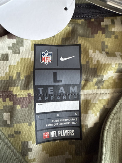 Men’s Nike Christian McCaffrey #22 Panthers Salute To Service Lmtd Jersey Sz L