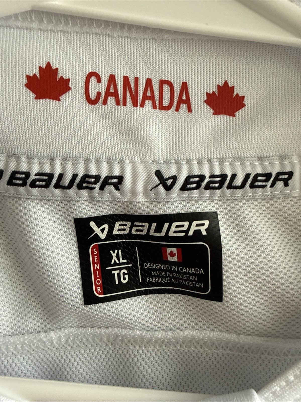 Men’s Bauer Connor McDavid #97 Team Canada 2026 Olympics Jersey Sz XL - NWT RARE