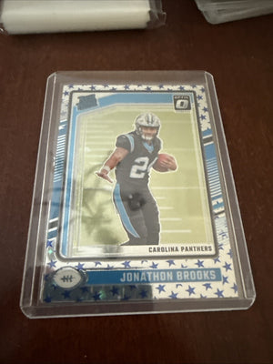 Jonathon Brooks 2024 Donruss Optic Blue Stars Rated Rookie