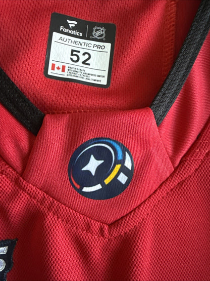 Men’s Fanatics Cale Makar #8 Team Canada 4 Nations FaceOff Jersey Size 52 - RARE