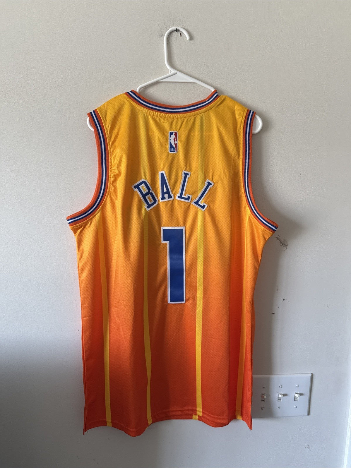 Men’s Jordan LaMelo Ball #1 Charlotte Hornets 2025/26 City Edition Jersey Sz 50