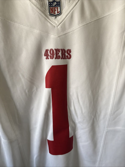 MEN’S NIKE DEEBO SAMUEL SR #1 SAN FRANCISCO 49ers VAPOR LMTD JERSEY SZ M - RARE