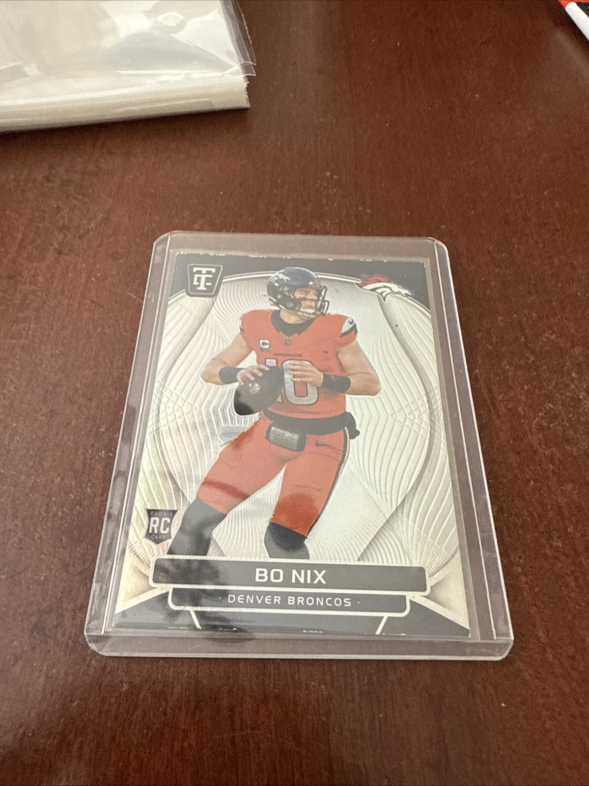 2024 Totally Certified BO NIX RC Rookie Holo Base #105 Denver Broncos