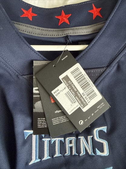 Men’s Nike AJ Brown #11 Tennessee Titans Vapor Lmtd Jersey Sz 2XL Blue NWT RARE