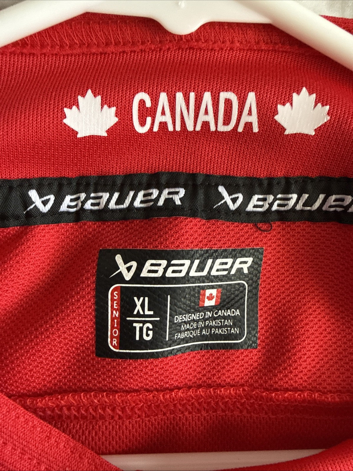 Men’s Bauer Connor McDavid #97 Team Canada 2026 Olympics Jersey Sz XL NWT RARE