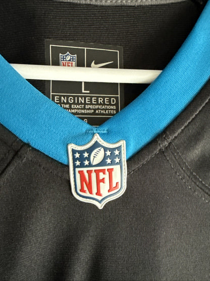 Men’s Nike Xavier Legette #17 Carolina Panthers 30 Seasons Jersey Sz L - RARE