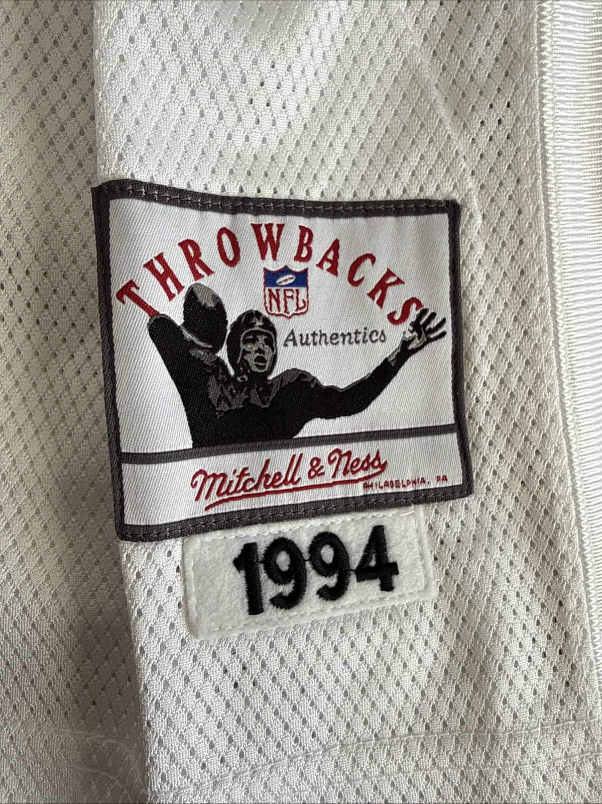 Men’s Mitchell & Ness Ricky Ervins #32 Redskins Throwback Jersey Size 52 - NWT