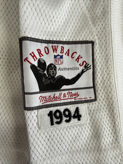 Men’s Mitchell & Ness Ricky Ervins #32 Redskins Throwback Jersey Size 52 - NWT