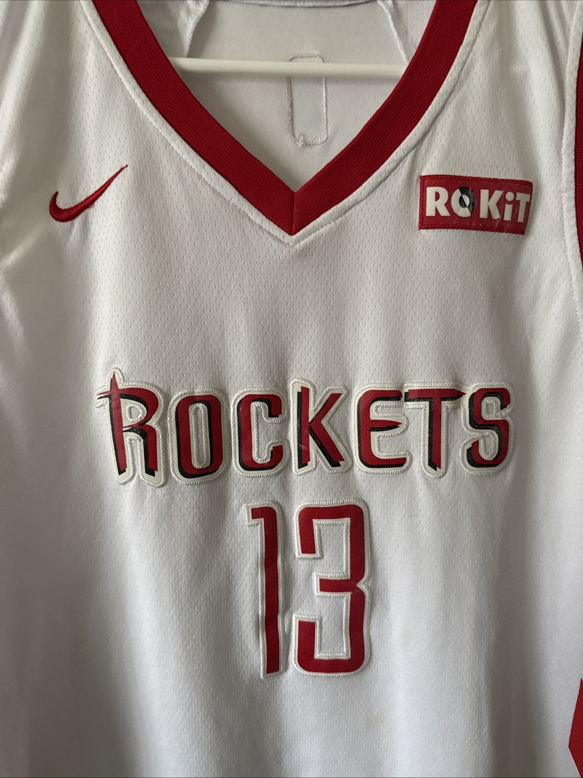Men’s Nike James Harden #13 Houston Rockets Association Jersey 2018 Sz 48 - RARE