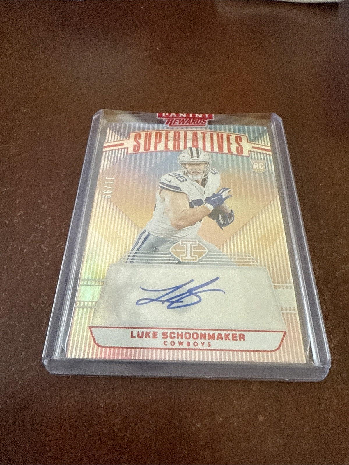2023 Panini Illusions Superlatives Luke Schoonmaker Rookie RC Auto /99 #S-LSR