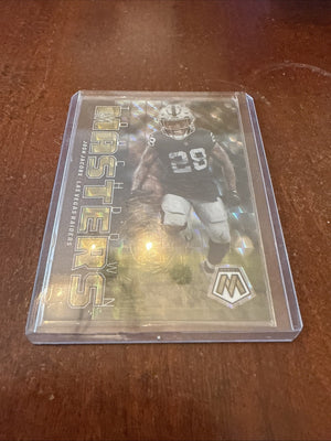 2023 Panini Mosaic - Touchdown Masters Josh Jacobs #TM-JJ Mosaic Prizm /89