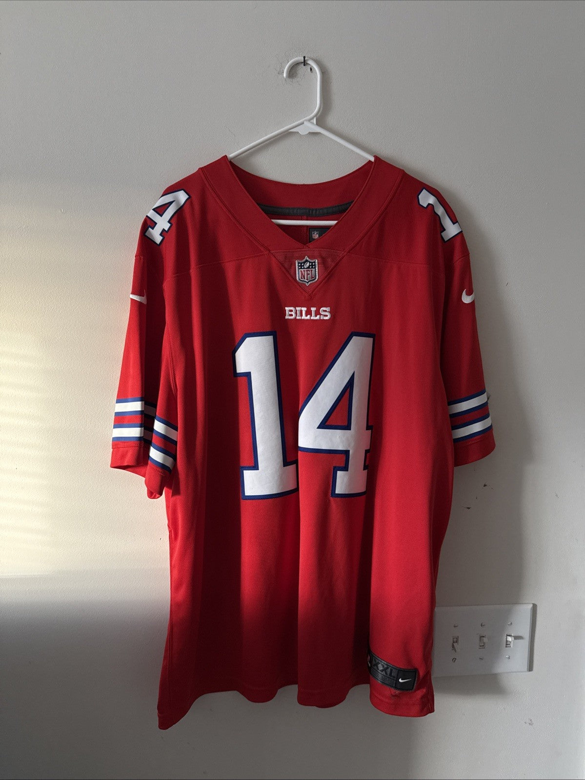 MEN’S NIKE SAMMY WATKINS #14 BUFFALO BILLS VAPOR LMTD JERSEY SZ 2XL - RED RARE