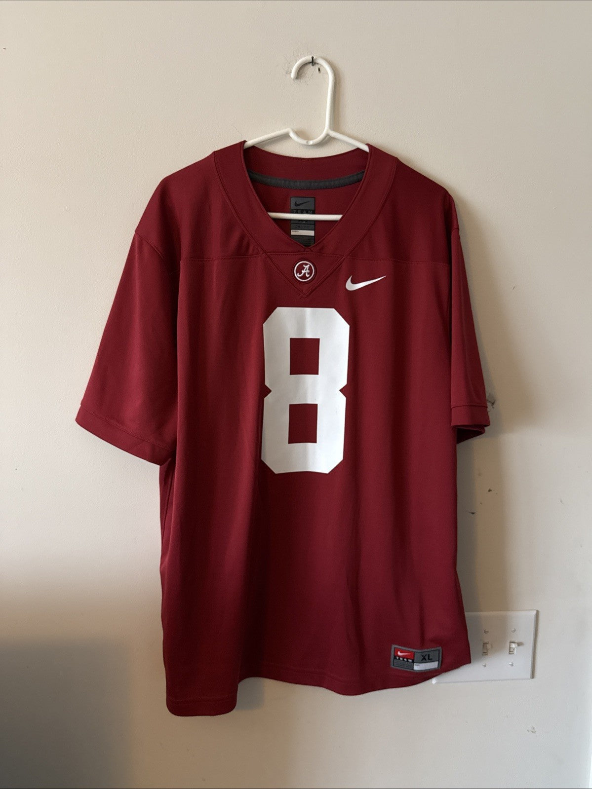 Men’s Nike Julio Jones #8 Alabama Crimson Tide NCAA Jersey Sz XL - Red RARE