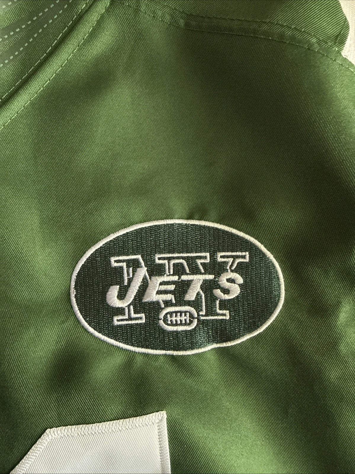 Men’s Nike CHRIS JOHNSON #21 New York Jets NFL Stitched Jersey Sz 52 Green RARE