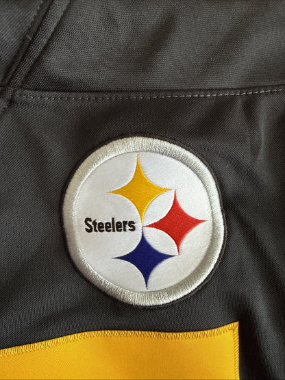Men’s Nike Devin Bush #55 Pittsburgh Steelers Vapor Lmtd Color Rush Jersey Sz L