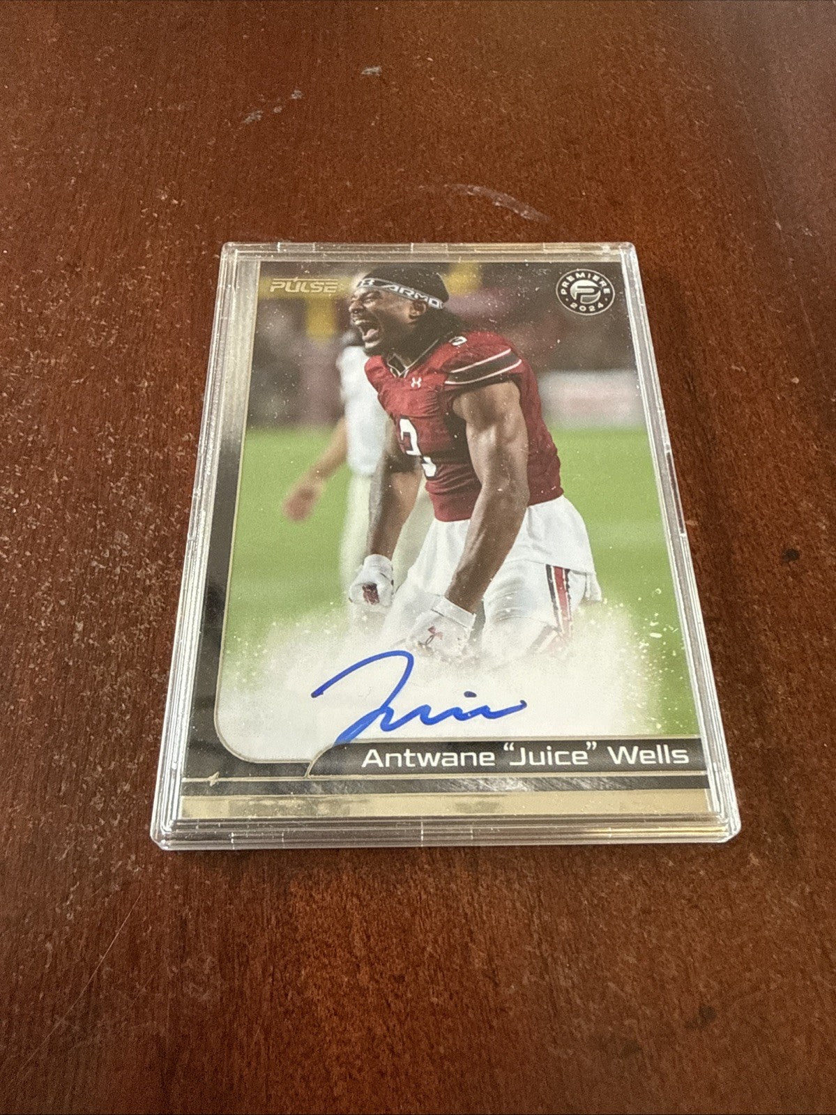2025 Pulse Future Premiere Signatures #PF-ANW Antwane "Juice" Wells Auto Silver