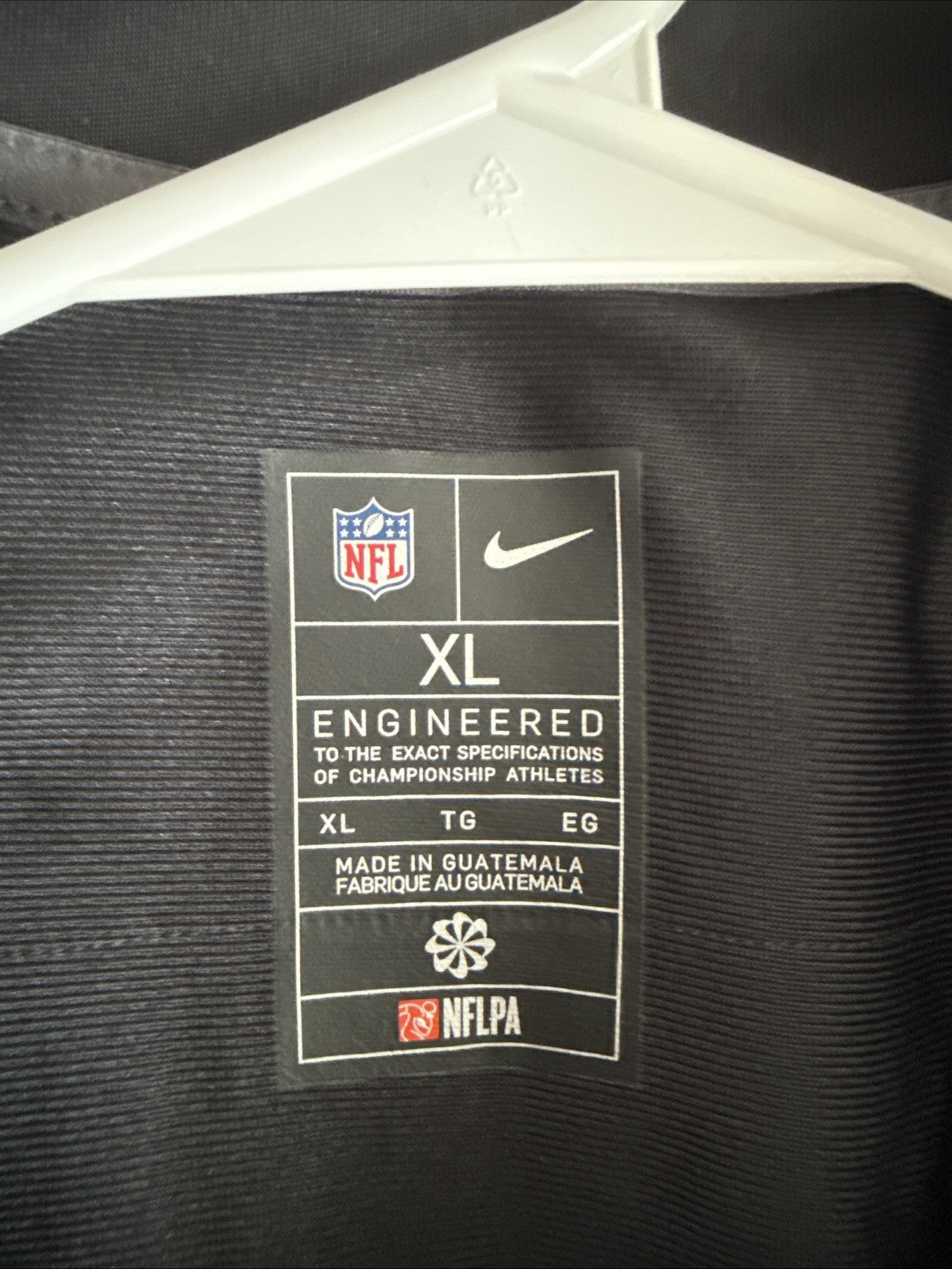Men's Nike C.J. Stroud #7 Houston Texans Carbon Black Fashion Jersey Sz XL RARE
