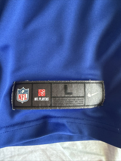 Men’s Nike Saquon Barkley #26 New York Giants Vapor Lmtd Jersey Sz L - Blue RARE