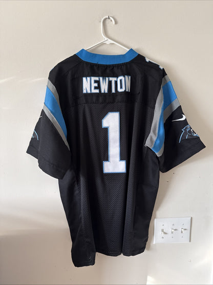Men’s Nike Cam Newton #1 Carolina Panthers 20th Anniversary Jersey Sz 52 - RARE