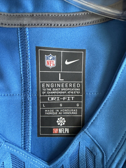 Men’s Nike Aidan Hutchinson #97 Detroit Lions NFL Vapor Lmtd Jersey Sz L - RARE