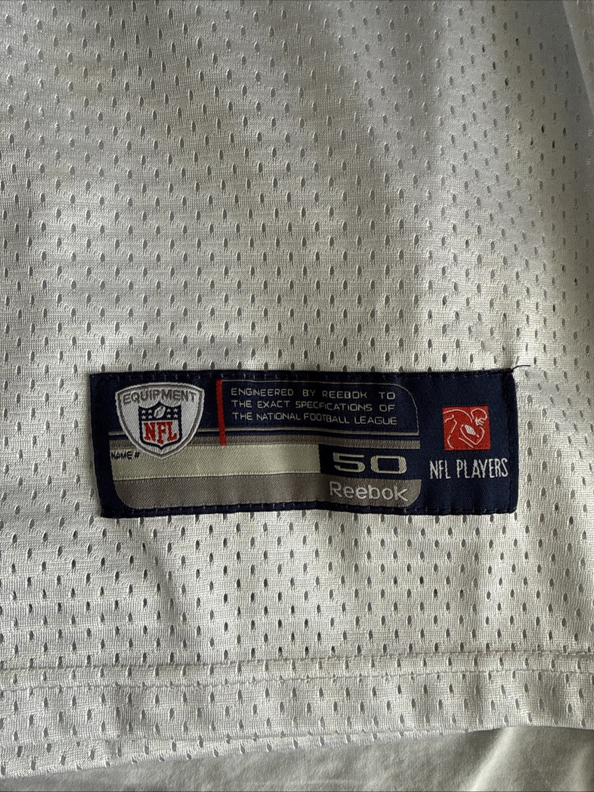 Men’s Reebok Curtis Martin #28 New York Jets HOF Patch NFL Jersey Sz 50 - RARE