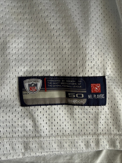 Men’s Reebok Curtis Martin #28 New York Jets HOF Patch NFL Jersey Sz 50 - RARE