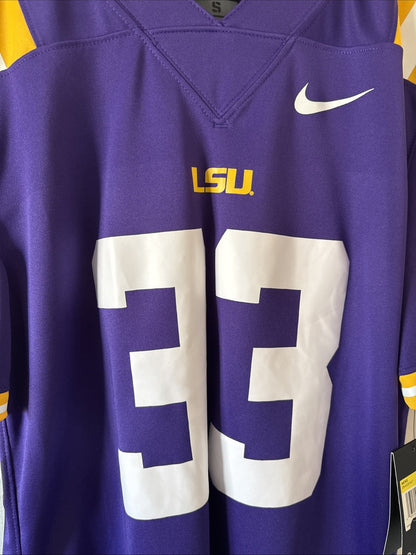 Men’s Nike Jamal Adams #33 LSU Tigers NCAA Jersey Authentic Sz S - NWT RARE