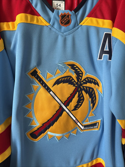 MEN’S FANATICS MATTHEW TKACHUK #19 PANTHERS REVERSE RETRO 2.0 JERSEY SZ 54 NWT