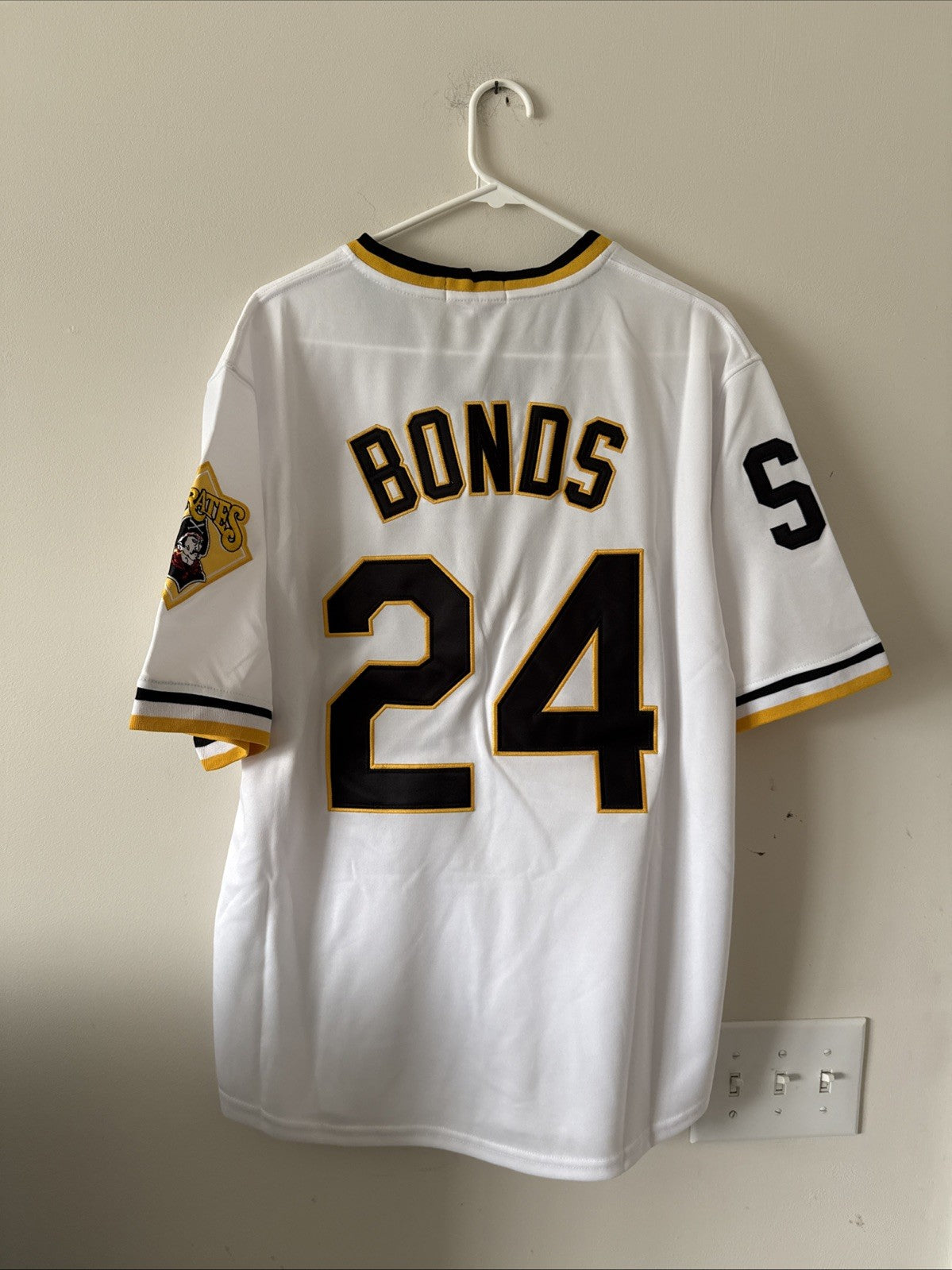 Mens Mitchell & Ness Barry Bonds #24 Pittsburgh Pirates 1988 Jersey Sz M - NWT