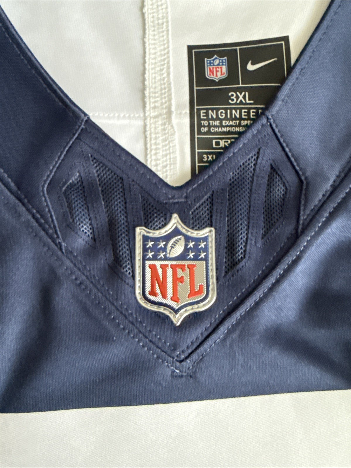 Men’s Nike Trevon Diggs #7 Dallas Cowboys Vapor Limited Jersey Sz 3XL - Blue