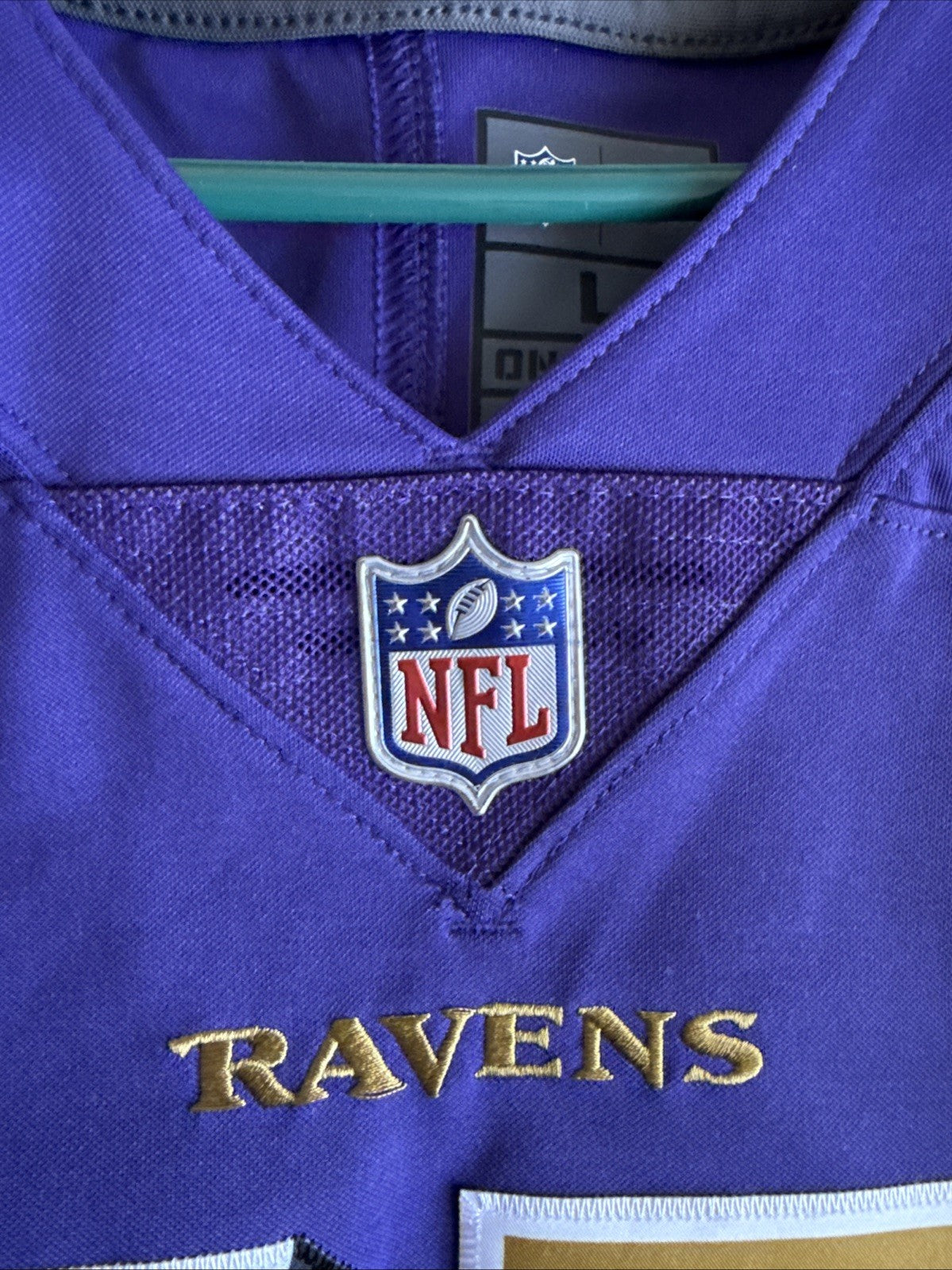 Men’s Nike CJ Mosley #57 Baltimore Ravens Color Rush Vapor Lmtd Jersey Sz L RARE