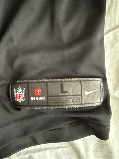 Men’s Nike James Conner #30 Steelers 100 Patch Vapor Lmtd Jersey Sz L Black RARE