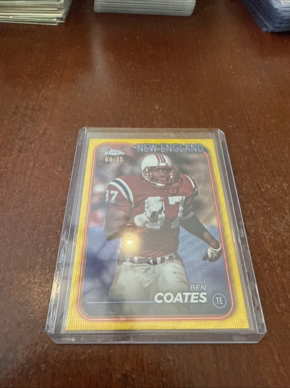 2024 Topps Chrome Yellow Wave Refractor /75 Ben Coates #133