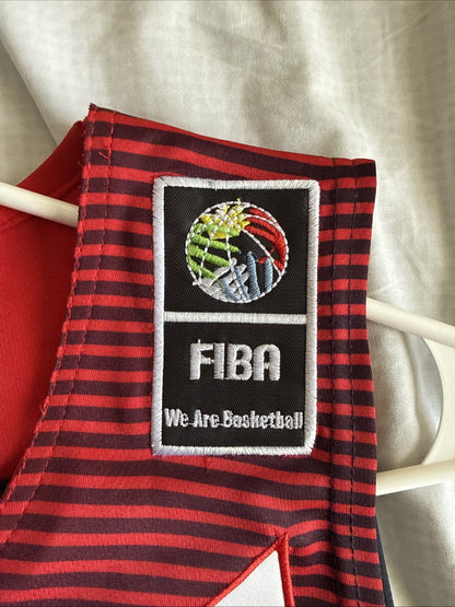 Men’s Nike Stephen Curry #4 Team USA 2014 Olympics FIBA Jersey Sz S - Blue RARE